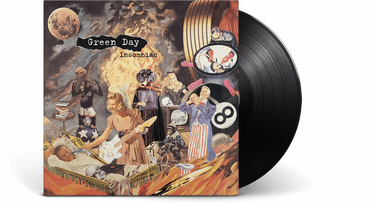 Vinyl - Green Day : Insomniac - The Record Hub