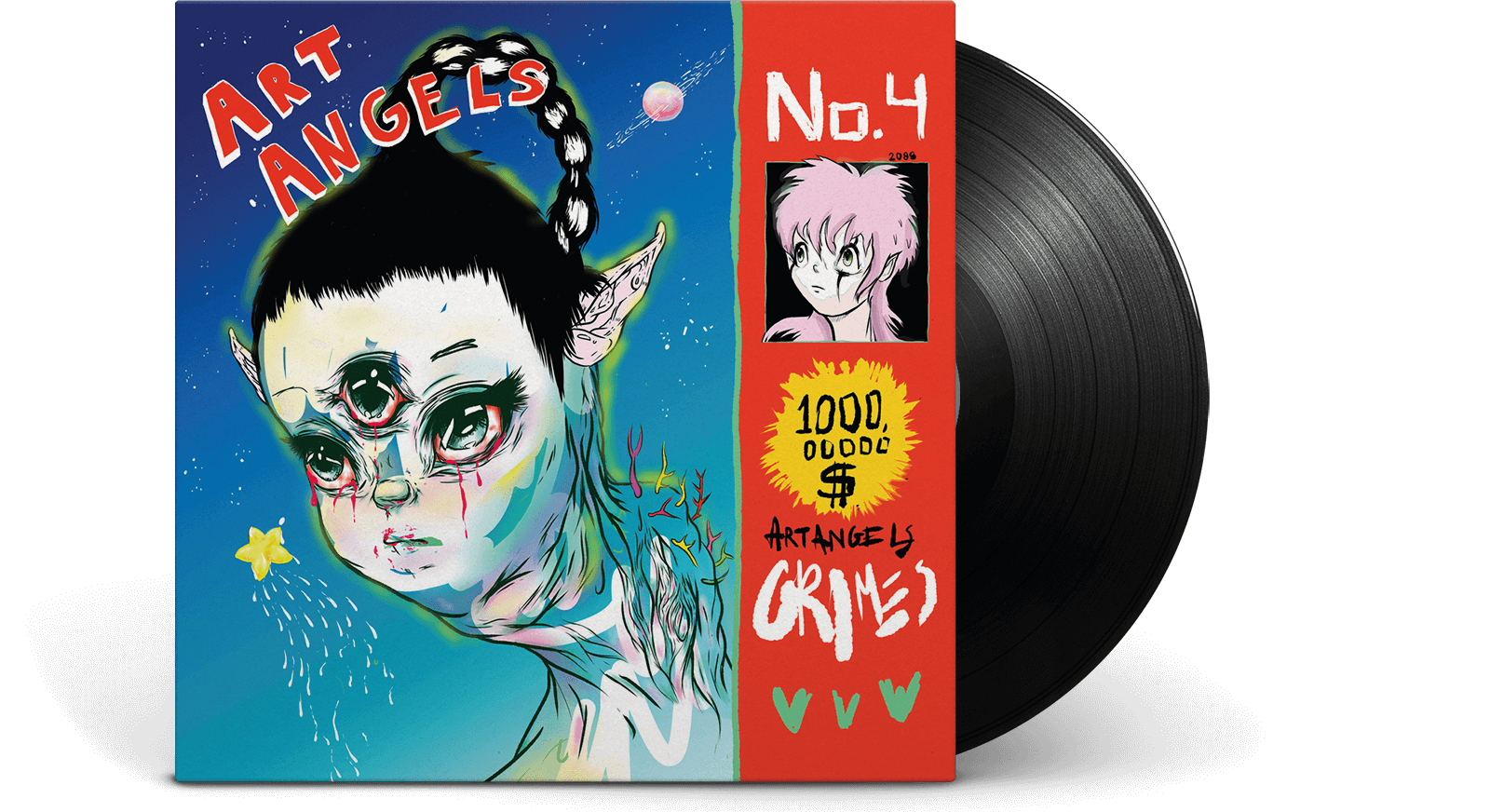 Vinyl - Grimes : Art Angels - The Record Hub