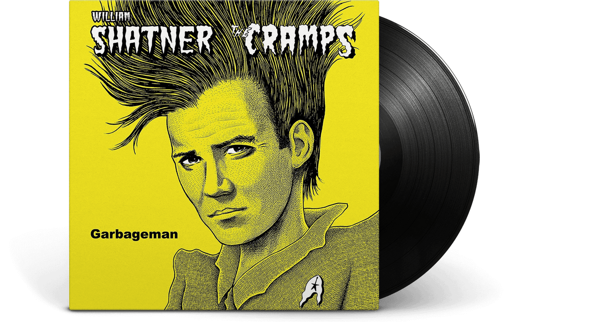 Vinyl - William Shatner &amp; The Cramps : Garbageman - The Record Hub