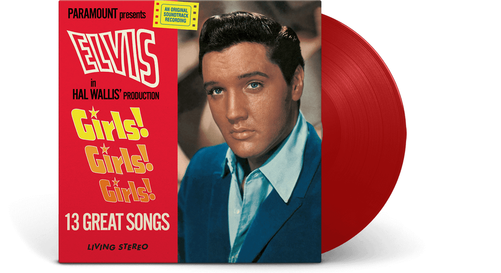 Elvis Presley Girls! Girls! Girls! UK盤LP Girls_Girls_Girls_RedVinyl_102
