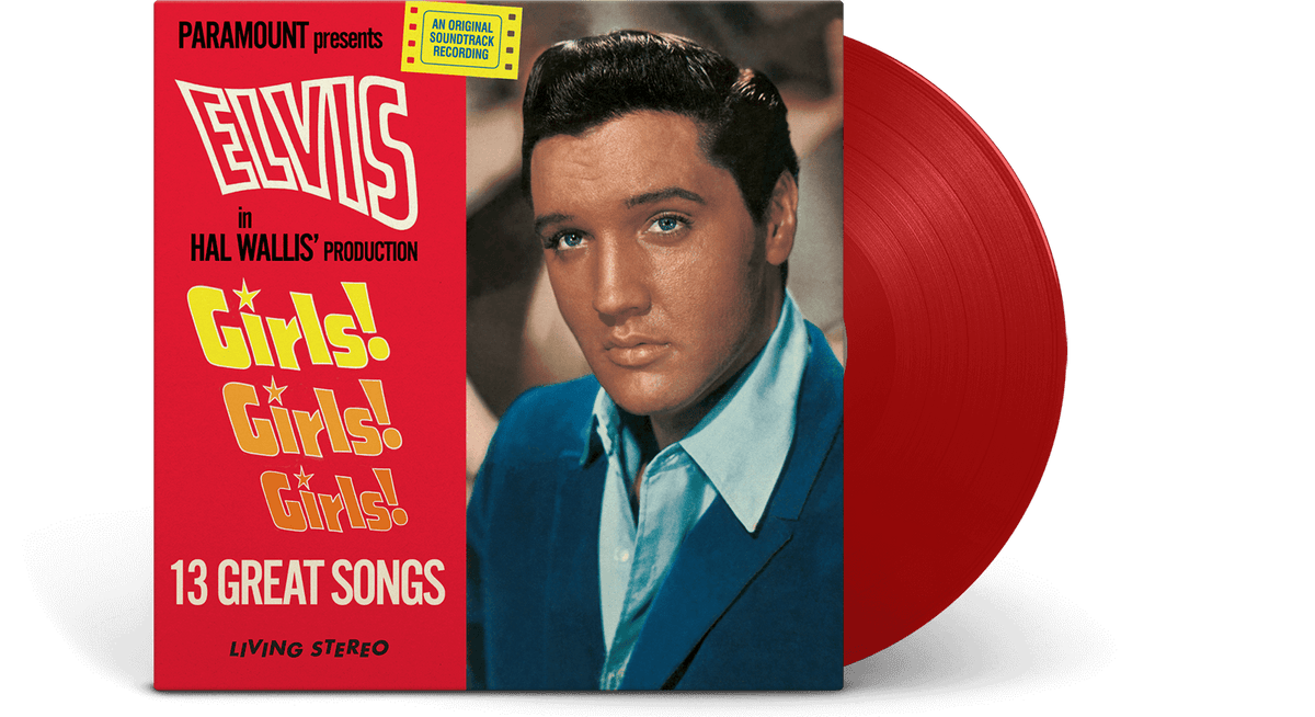 Vinyl - Elvis Presley : Girls! Girls! Girls! (Red Vinyl) - The Record Hub