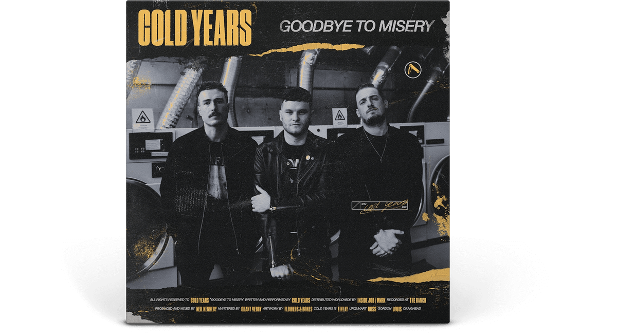 Vinyl - Cold Years : Goodbye To Misery (Ltd Neon Yellow Vinyl) - The Record Hub