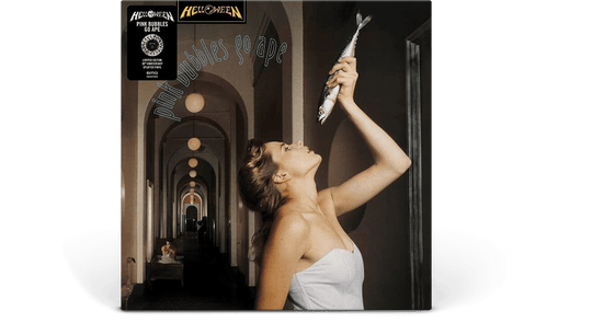 Helloween : Pink Bubbles Go Ape (Pink & Black Splatter Vinyl)
