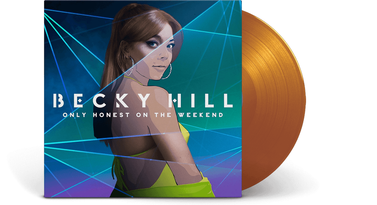 Vinyl - Becky Hill : Only Honest On The Weekend (Ltd Orange Vinyl) - The Record Hub