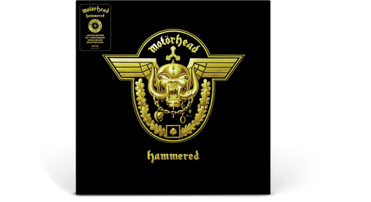 Motörhead : Hammered (Gold & Black Splatter Vinyl)