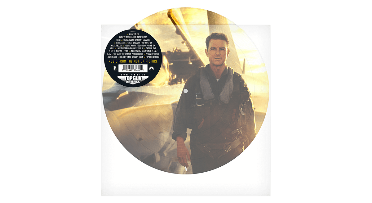Vinyl - Hans Zimmer Lady Gaga OneRepublic : Top Gun - Maverick (Ltd Picture Disc) - The Record Hub