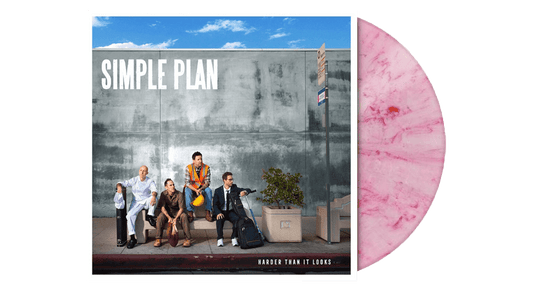 Simple Plan : Harder Than It Looks (Ltd Pink Marble Vinyl)