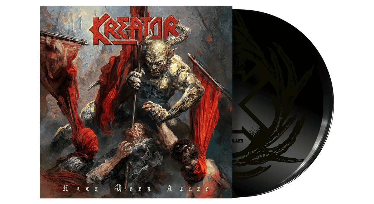 Vinyl - Kreator : Hate Uber Alles (Trifold Double Black Vinyl) - The Record Hub