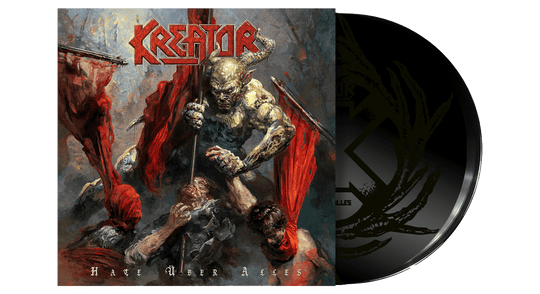 Kreator : Hate Uber Alles (Trifold Double Black Vinyl)