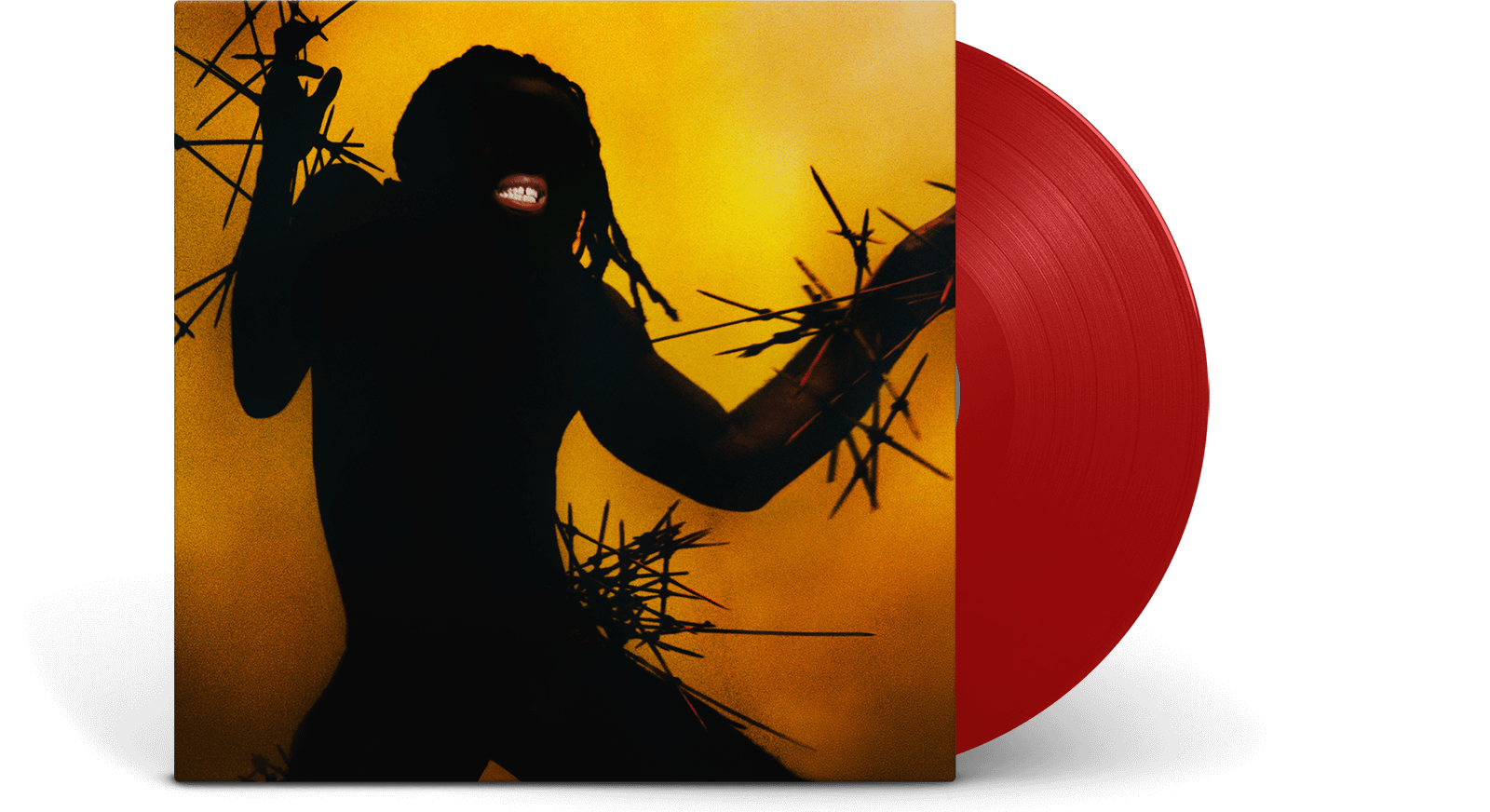 Vinyl - Young Fathers : Heavy Heavy (Ltd Red Vinyl) - The Record Hub