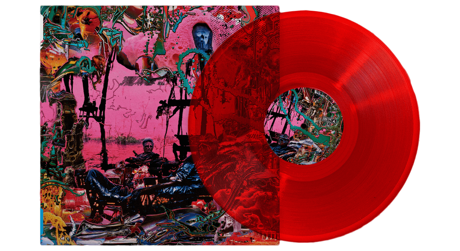 Vinyl - black midi : Hellfire (Clear Red Vinyl) - The Record Hub