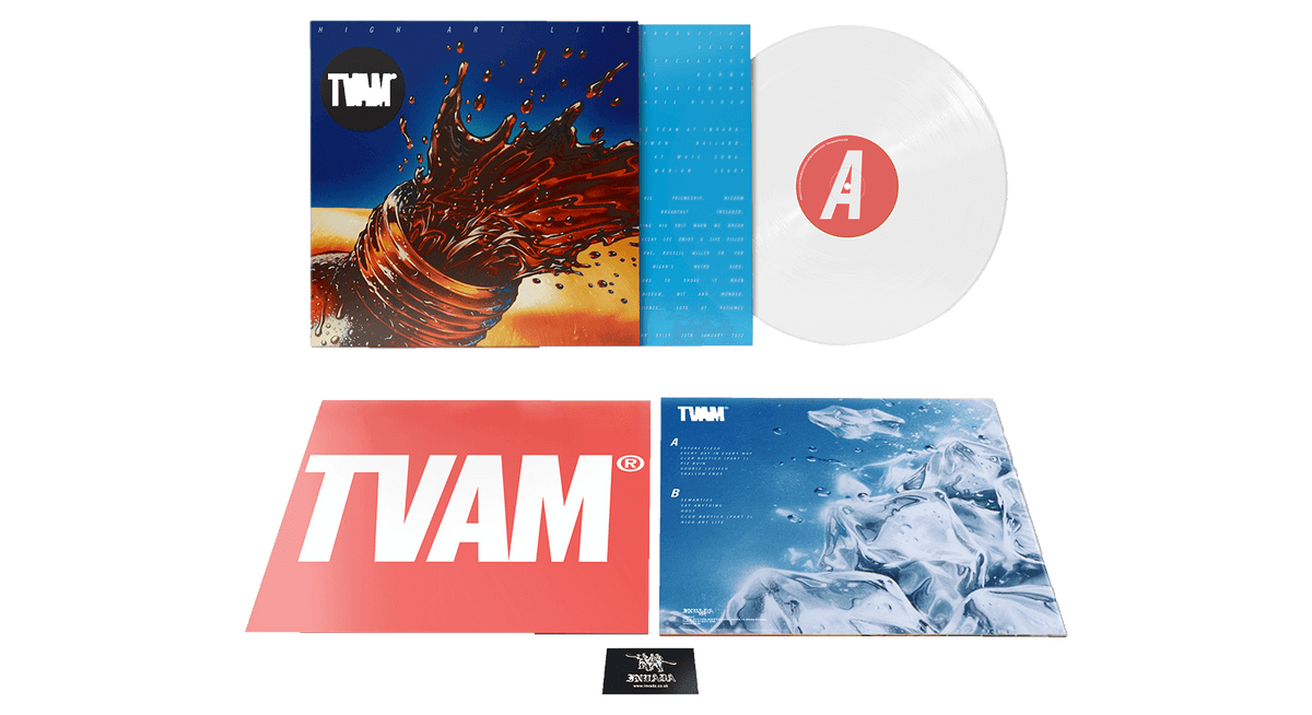 Vinyl - TVAM : High Art Lite (White Vinyl) - The Record Hub