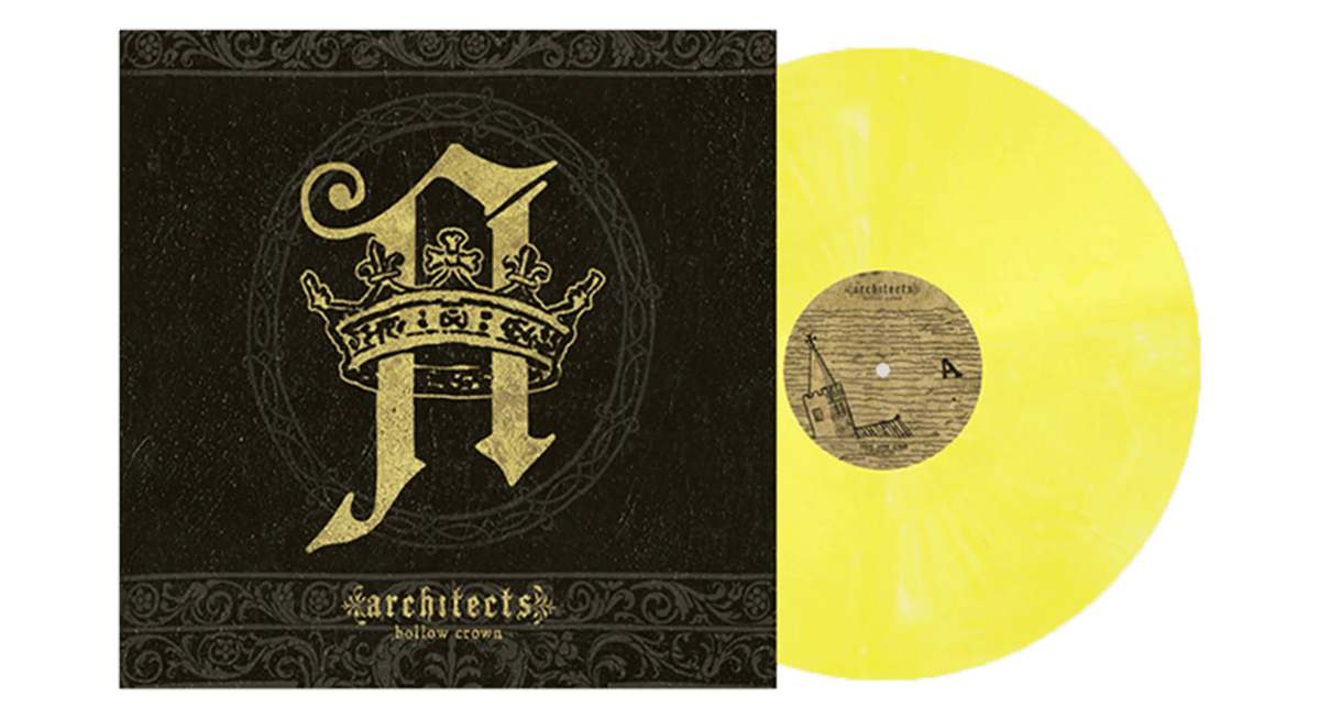 Vinyl - Architects : Hollow Crown (Yellow Marbled Vinyl) - The Record Hub