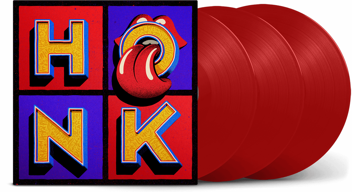 Vinyl - The Rolling Stones : Honk (Ltd Red Vinyl 3LP) - The Record Hub