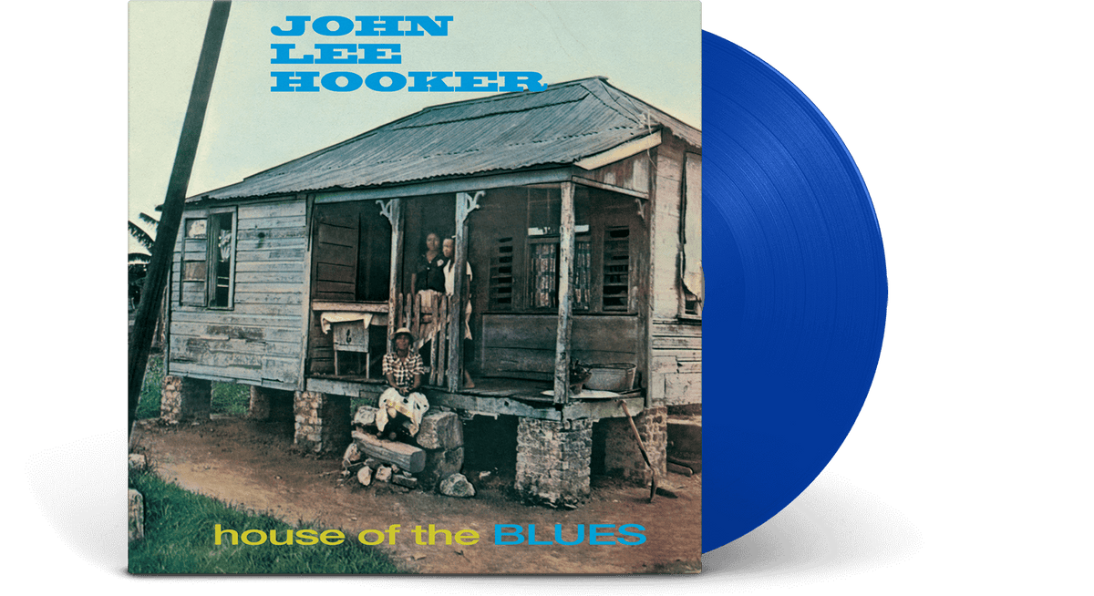Vinyl - John Lee Hooker : House Of The Blues (Blue Vinyl) - The Record Hub