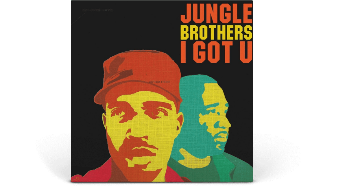 Vinyl - Jungle Brothers : I Got U (Baby Blue &amp; Brown Vinyl) - The Record Hub