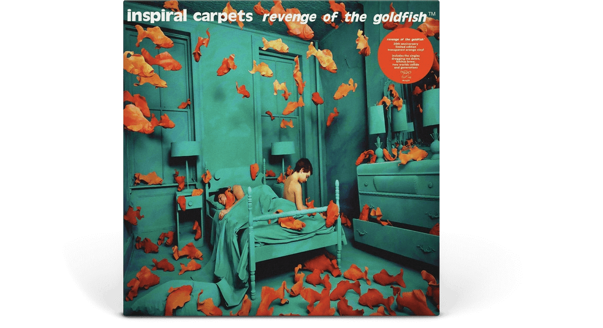 Vinyl - Inspiral Carpets : &quot;Revenge of the Goldfish (Ltd Clear Orange Vinyl) &quot; - The Record Hub