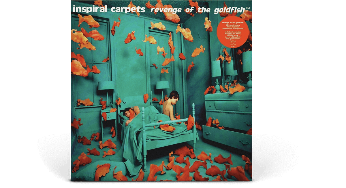 Vinyl - Inspiral Carpets : &quot;Revenge of the Goldfish (Ltd Clear Orange Vinyl) &quot; - The Record Hub