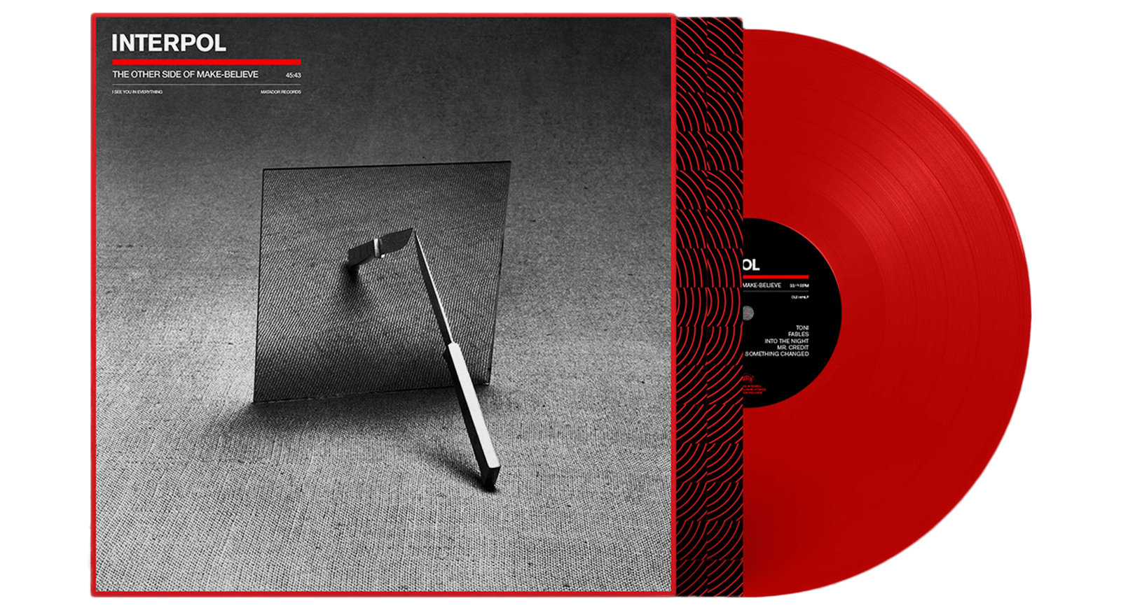 Vinyl - Interpol : The Other Side Of Make Believe (Ltd Red Vinyl) - The Record Hub