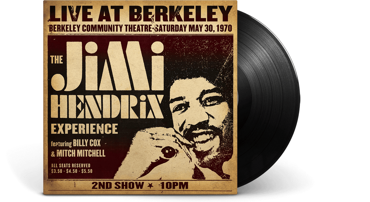 Vinyl - The Jimi Hendrix Experience : Live At Berkeley - The Record Hub