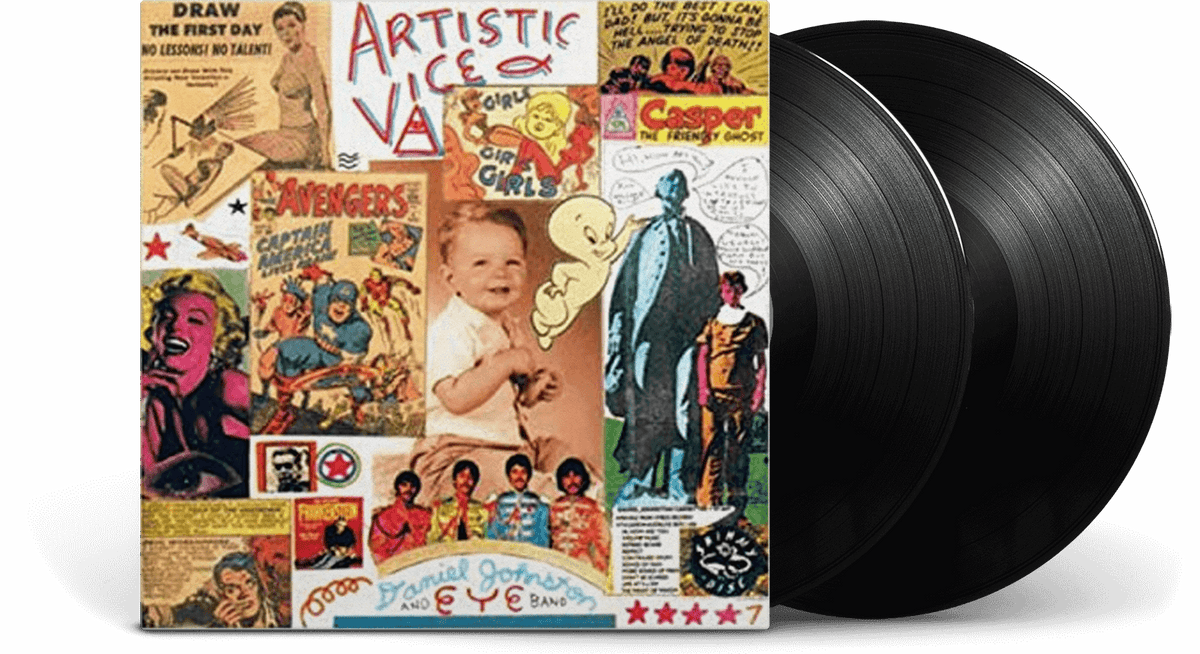 Vinyl - Daniel Johnston : Artistic Vice/1990 - The Record Hub