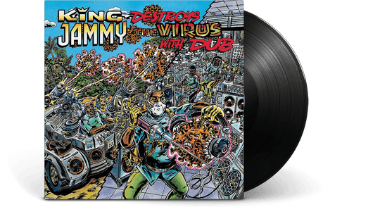 King Jammy : Destroys The Virus With Dub (Ltd Ed 1st Presssing w/Poster)
