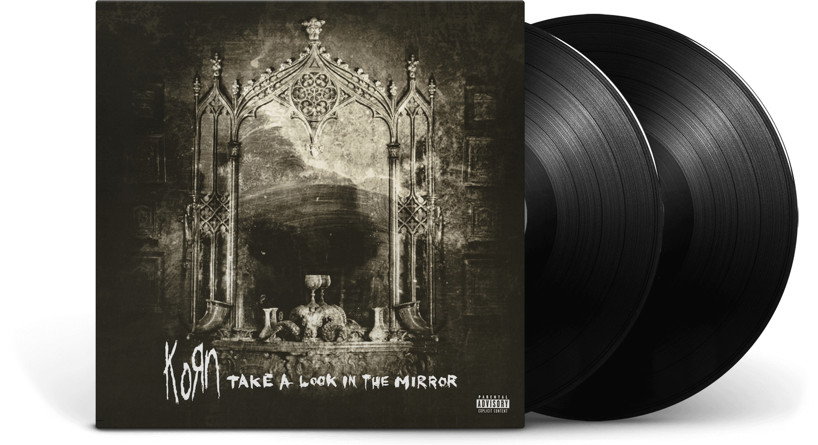欧2discs LP Korn Take A Look In The Mirror  19075843991 Epic /00520 Korn – Take A Look In The Mirror – 2 x Vinyl (LP, Album + 2