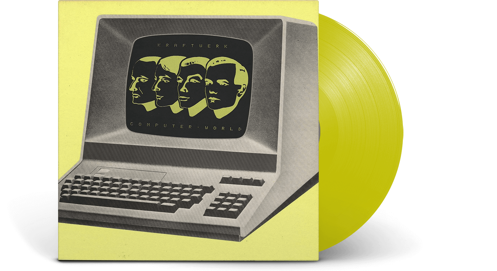 Vinyl - Kraftwerk : Computer World (Translucent yellow vinyl) - The Record Hub