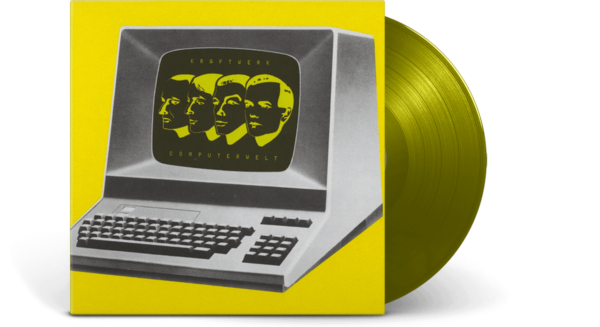Vinyl - Kraftwerk : Computerwelt (German Version) (Translucent Yellow Vinyl) - The Record Hub