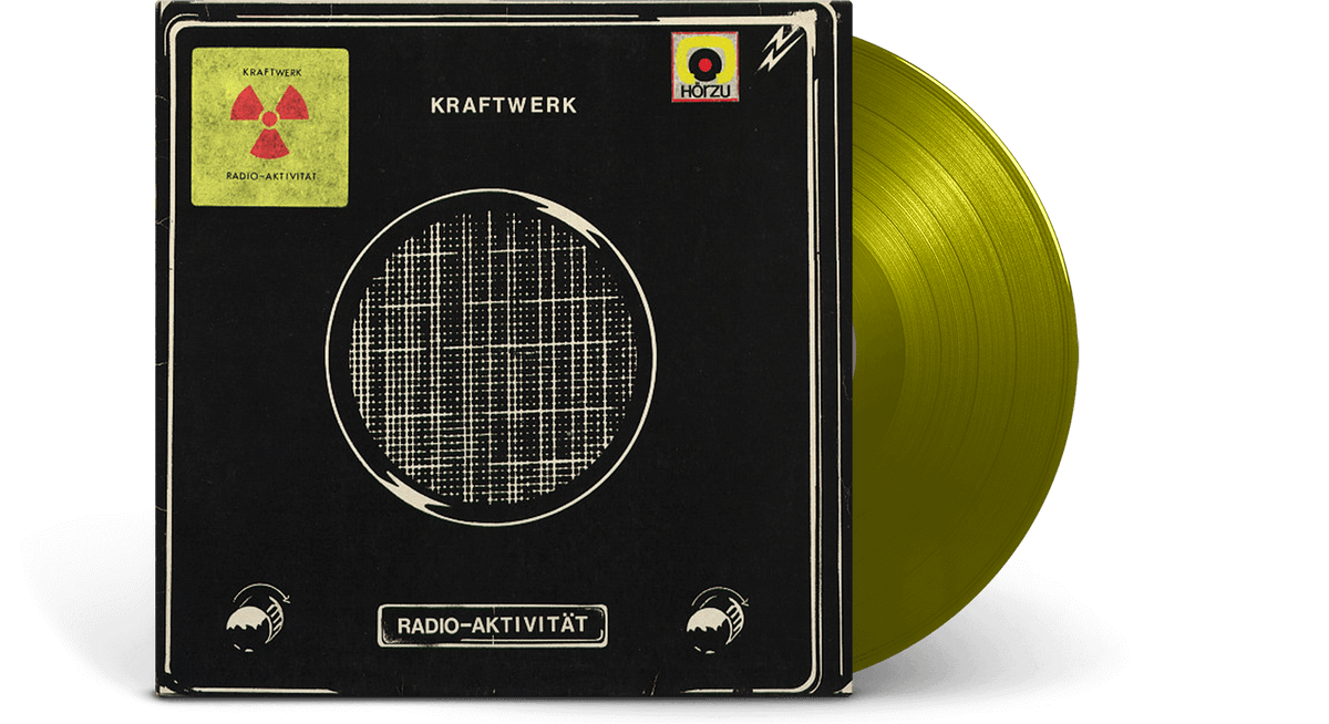 Vinyl - Kraftwerk : Radio-Aktivität (German Version) (Translucent Yellow Vinyl) - The Record Hub