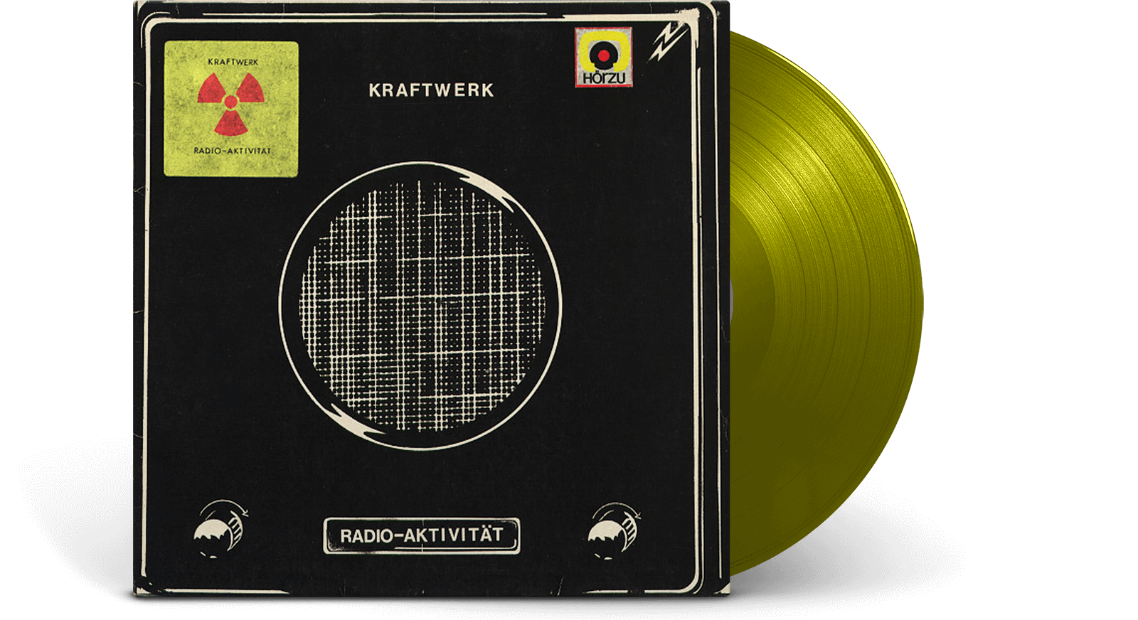 Vinyl - Kraftwerk : Radio-Aktivität (German Version) (Translucent Yellow Vinyl) - The Record Hub