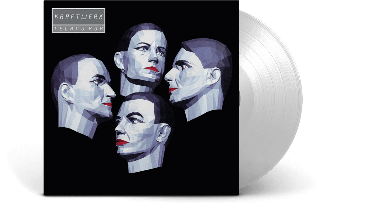 Vinyl - Kraftwerk : Techno Pop (German Version) (Clear Vinyl) - The Record Hub