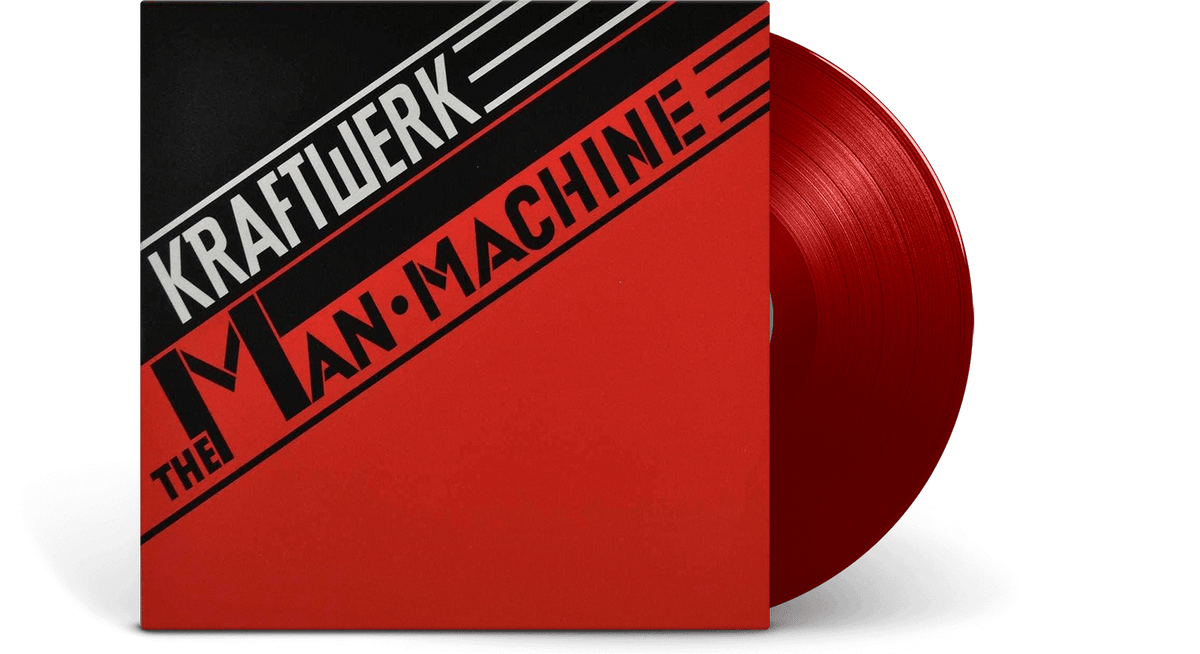 Vinyl - Kraftwerk : The Man-Machine (Translucent red vinyl) - The Record Hub