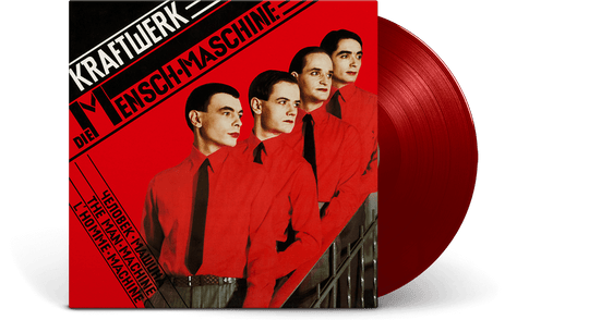 Kraftwerk : Die Mensch-Maschine (German Version)(Translucent Red Vinyl)