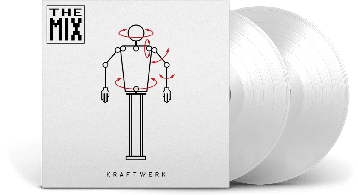 Vinyl - Kraftwerk : The Mix (Ltd White Vinyl, German Language Edition) - The Record Hub