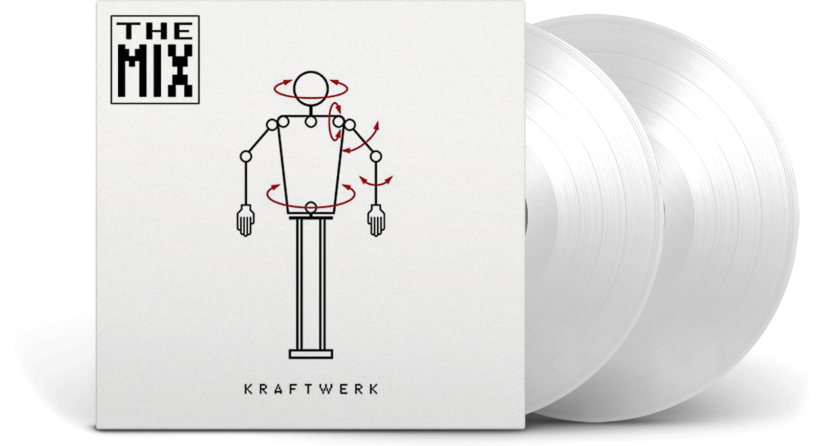 Vinyl - Kraftwerk : The Mix (White vinyl) - The Record Hub
