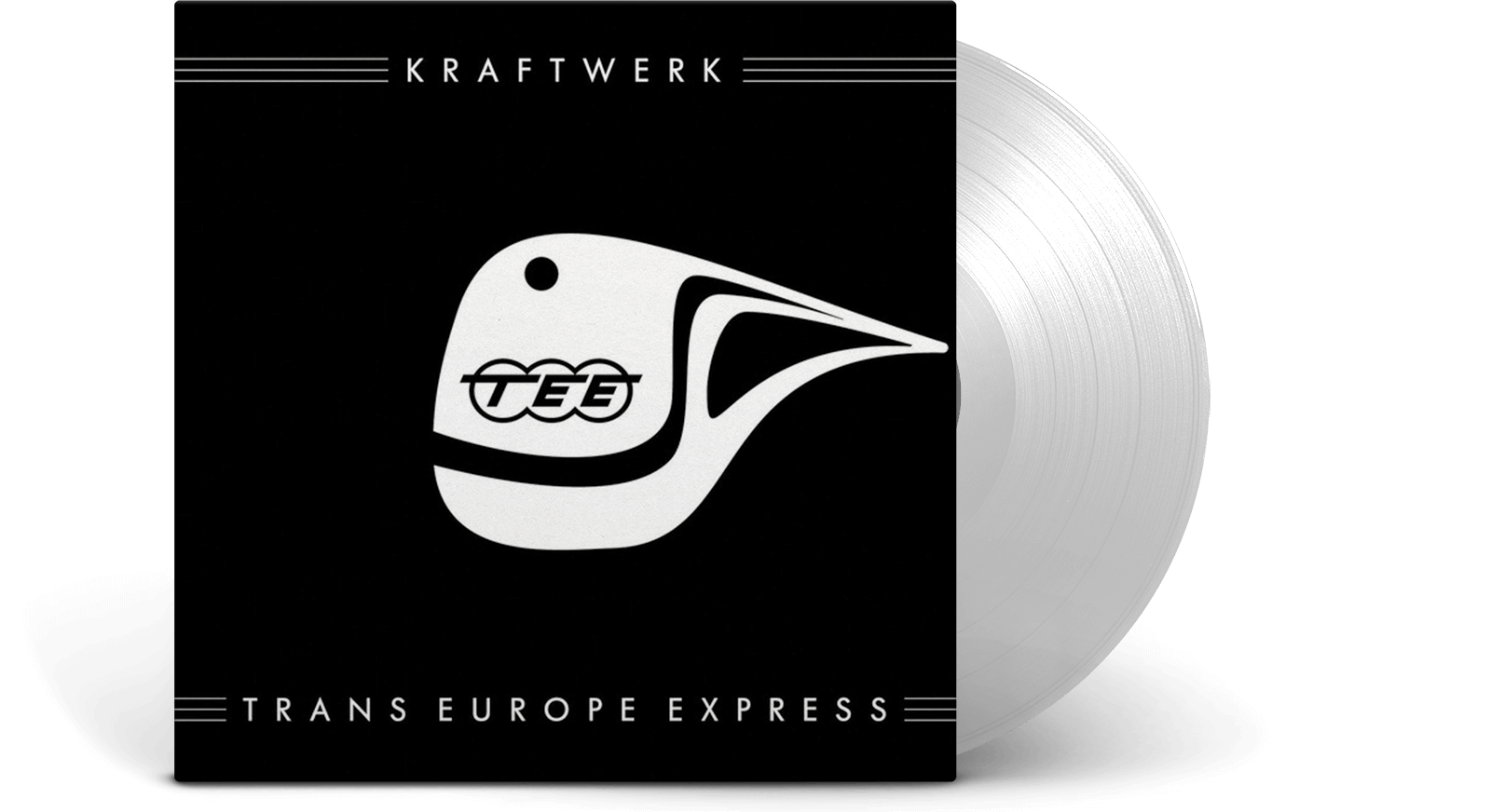 Kraftwerk – Trans Europe Express, Clear Vinyl LP Kraftwerk – Trans Europe Express, Clear Vinyl LP