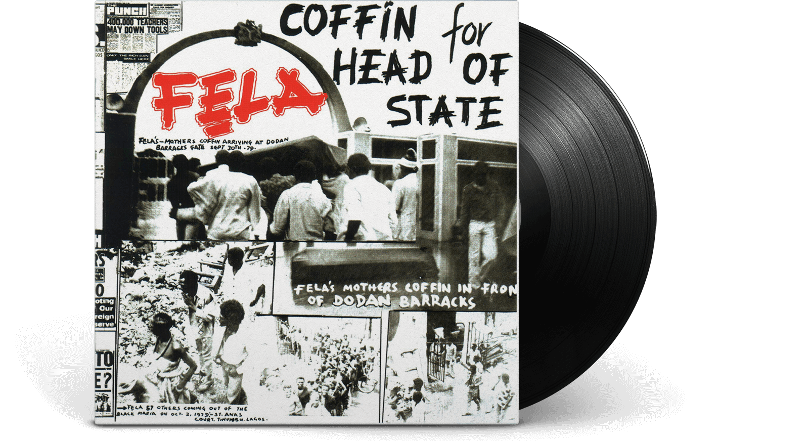 Vinyl - FELA KUTI : COFFIN FOR HEAD OF STATE - The Record Hub