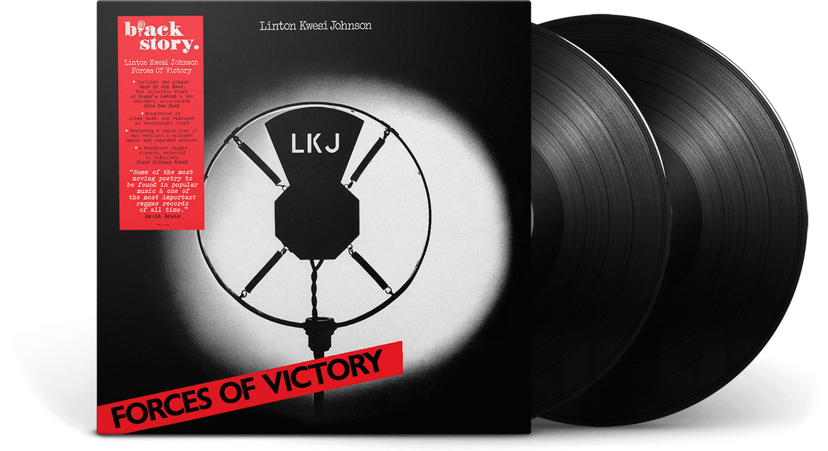 Vinyl - Linton Kwesi Johnson : Forces of Victory (Black History Month) - The Record Hub