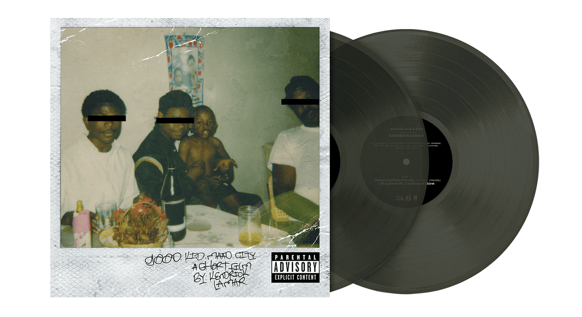 Vinyl - Kendrick Lamar : good kid, m.A.A.d city 10th Anniversary Edition (Black Ice Translucent Colour Vinyl) - The Record Hub