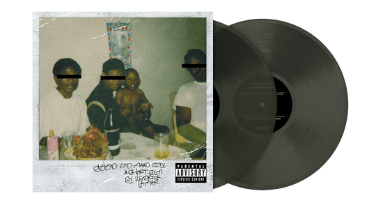 Kendrick Lamar : good kid, m.A.A.d city 10th Anniversary Edition (Black Ice Translucent Colour Vinyl)