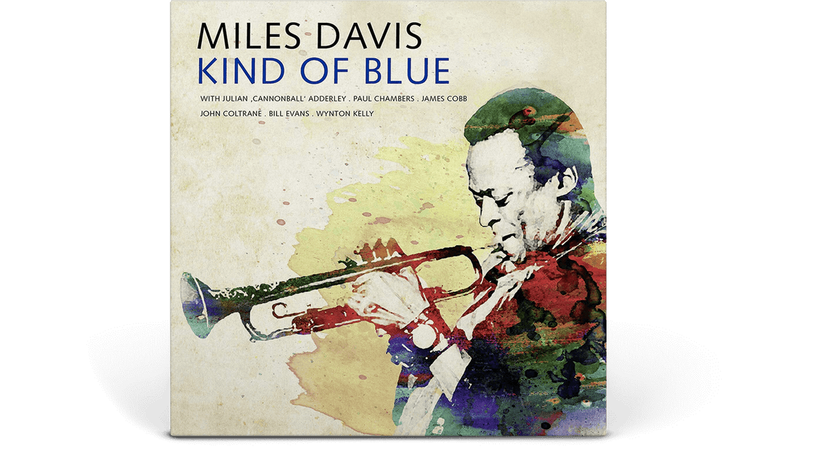 Vinyl - Miles Davis : Kind Of Blue (Blue Marble Vinyl) - The Record Hub