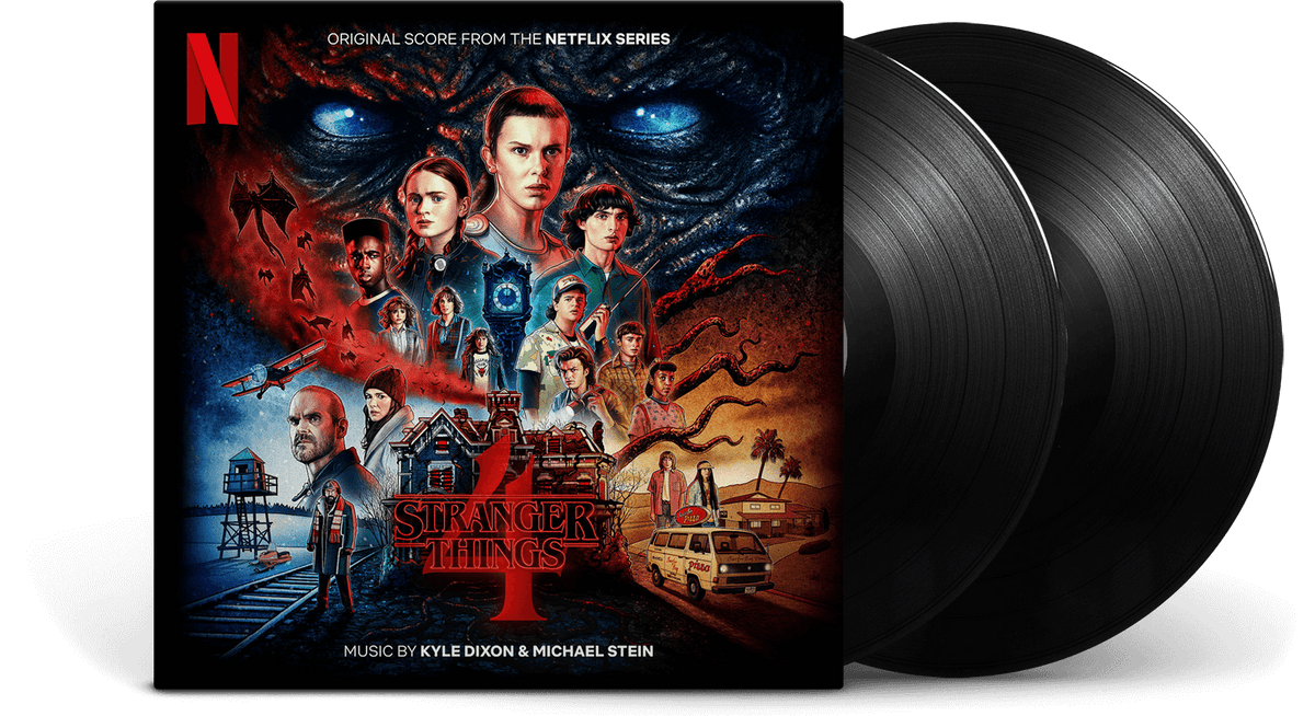 Vinyl - Kyle Dixon &amp; Michael Stein : Stranger Things 4 - Volume 1 (Original Score From The Netflix Series) - The Record Hub