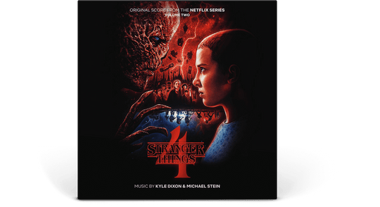 Kyle Dixon & Michael Stein : Stranger Things 4 - Volume 2 (Original Score From The Netflix Series) (Clear/Clear Blue 2LP)