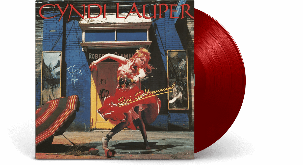 Vinyl - Cyndi Lauper : She&#39;s So Unusual (Red Vinyl) (NAD Release) - The Record Hub