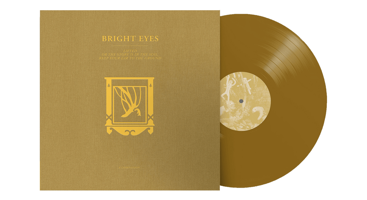 Vinyl - Bright Eyes : LIFTED or The Story Is in the Soil, Keep Your Ear to the Ground - A Companion (Opaque Gold Vinyl) - The Record Hub