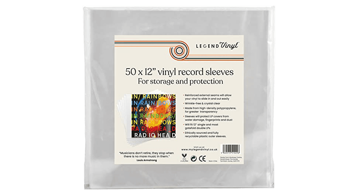 Vinyl - Legend : Pack of 50 LP sleeves - The Record Hub