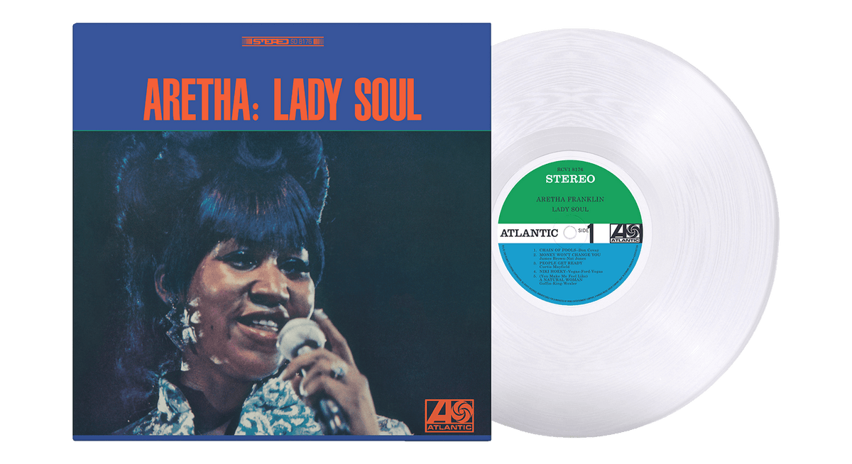 Vinyl - Aretha Franklin : Lady Soul (Clear Vinyl LP) - The Record Hub