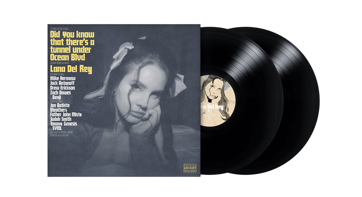 Vinyl - Lana Del Rey : Did you know that there&#39;s a tunnel under Ocean Blvd (2LP Gatefold Standard Black LP) - The Record Hub