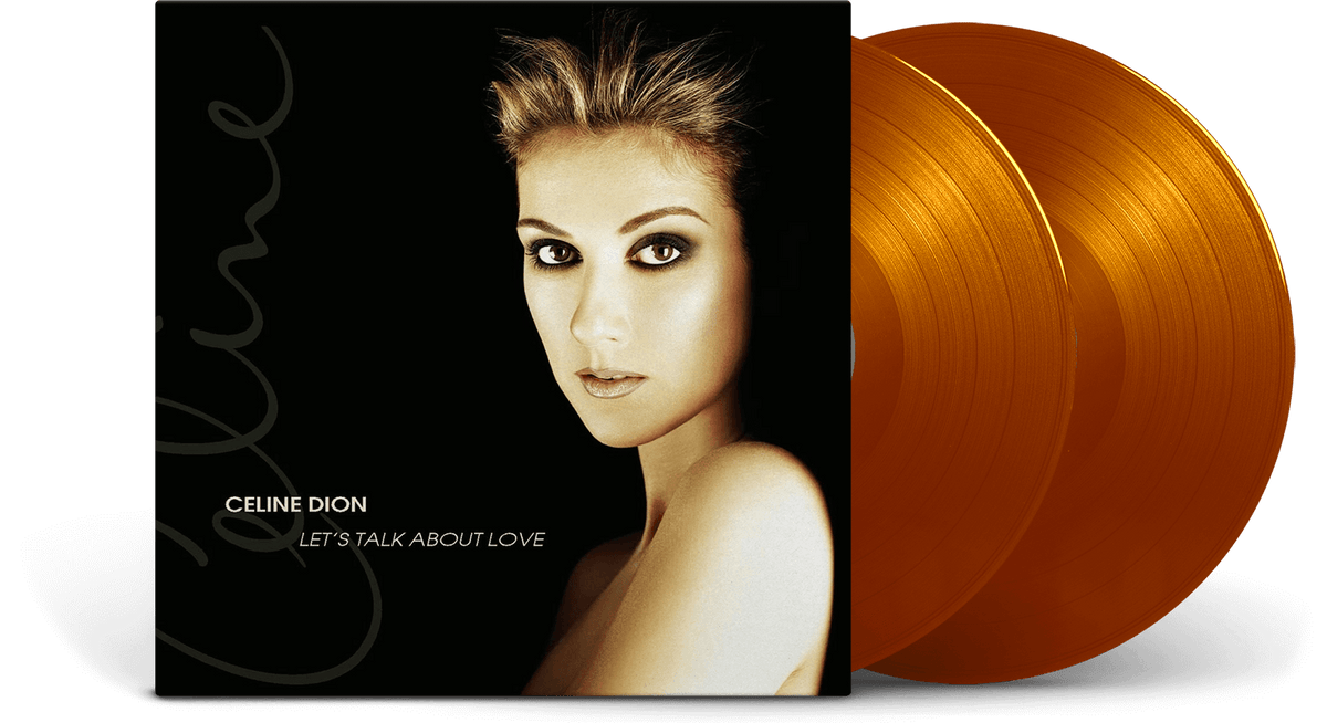 Vinyl - Celine Dion : Let&#39;s Talk About Love (Ltd Orange Vinyl) - The Record Hub